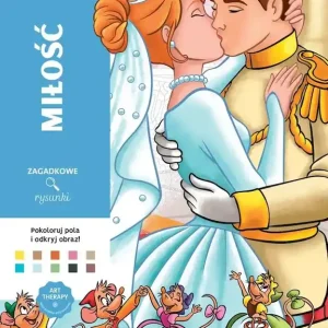 Art therapy Kolorowanka antystresowa Disney Miłość