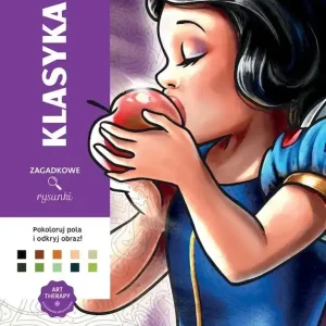 Art therapy Kolorowanka antystresowa Disney Klasyka Zagadkowe rysunki