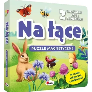 Na łące. Puzzle magnetyczne
