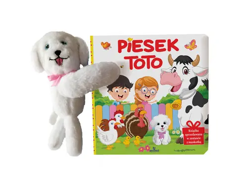 Piesek Toto. książka z maskotką