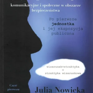 Kompetencje komunikacyjne i społeczne w obszarze bezpieczeństwa : po pierwsze – jednostka i jej ekspozycja publiczna : wizerunek + struktura = straktyka wizerunkowa. Cz. 1