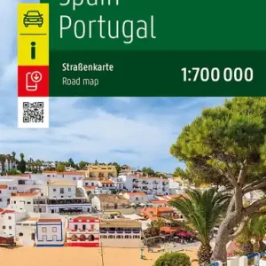 Mapa Hiszpania Portugalia 1:700 000