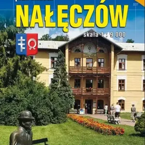 Nałęczów - plan miasta i mapa okolicy