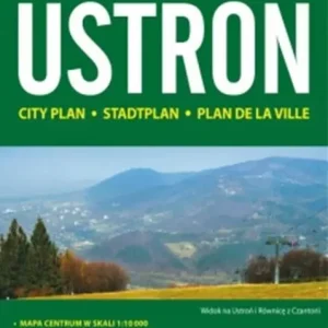 Ustroń 1:16 000 plan miasta PIĘTKA