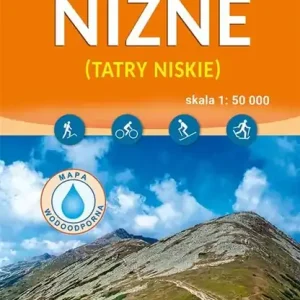 Mapa - Tatry Niżne 1:50 000