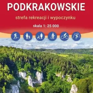 Mapa - Dolinki Podkrakowskie 1:25 000