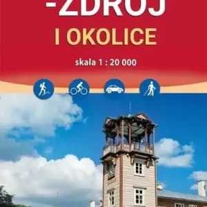 Mapa turystyczna - Iwonicz- Zdrój/Rymanów-Zdrój