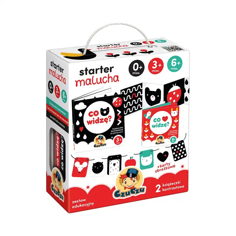 CzuCzu Starter malucha Co widzę 0-3-6 mies.+