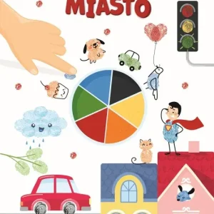 Miasto. Paluszkowe malowanie