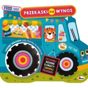 Food track. Przekąski na wynos. Z ruchomym kółkiem
