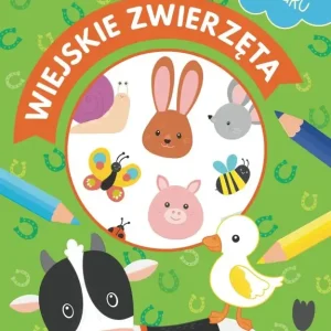 Wiejskie zwierzęta. Kolorowy zawrót głowy