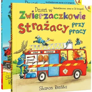 Dzień w Zwierzaczkowie: Strażacy przy pracy / Wyruszamy pociągami z Kocurkami (pakiet)