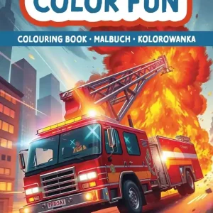 Pojazdy ratunkowe. Kolorowanka. Malbuch. Colouring book