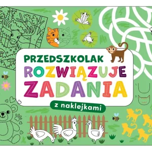Przedszkolak rozwiązuje zadania. Zeszyt zielony