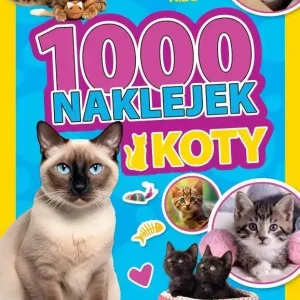 1000 naklejek. Koty. National Geographic Kids