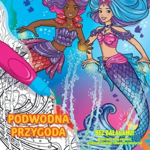 Podwodna przygoda. Barbie. Wodne kolorowanie