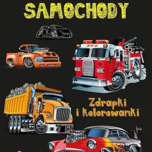 Samochody. Zdrapki i kolorowanki