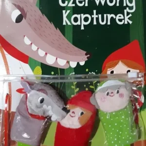 Czerwony kapturek. Opowieści do poduszki z pacynkami na paluszki