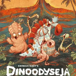 Dinoodyseja. Ognista góra