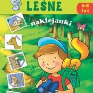 Zwierzęta leśne Naklejanki 6-8 lat