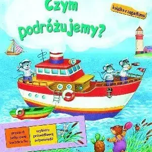 Czym podróżujemy? Książka z zagadkami
