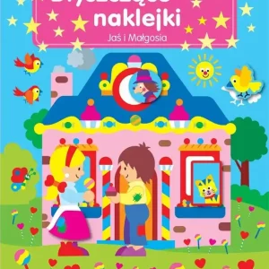 Błyszczące naklejki Jaś i Małgosia