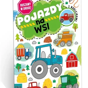 Kolorowanka a4 ruszamy w drogę - pojazdy na wsi