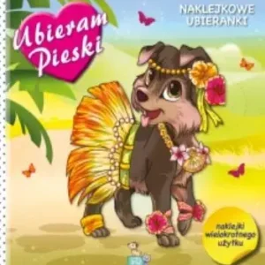 Naklejkowe ubieranki - Pieski