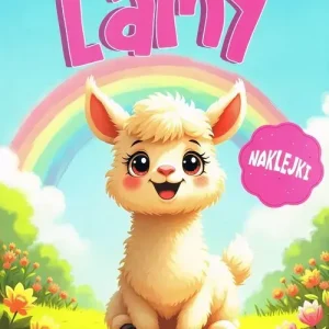 Kolorowanka z naklejkami Radosne lamy
