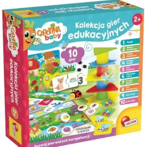 Carotina Baby Kolekcja gier edukacyjnych 10 gier