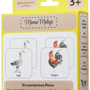 Gra Memo Zwierzęta wiejskie