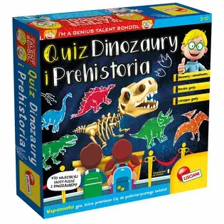 Quiz Dinozaury i człowiek pierwotny