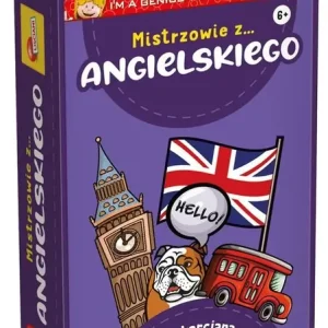Lisciani Im A Genius Mistrzowie z angielskiego