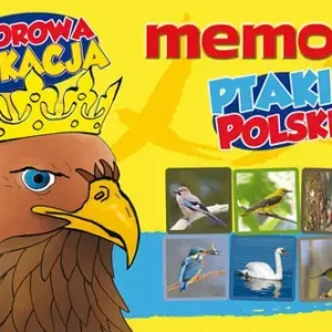 Ptaki Polski Memory Kolorowa Edukacja