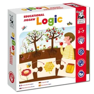 Captain Smart. Educational Jigsaw Logic