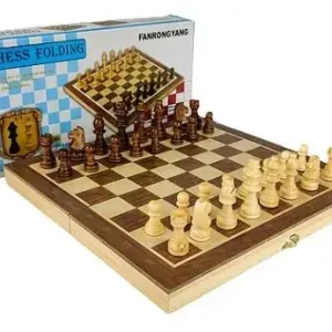 Szachy drewniane magnetyczne premium 29,5x29,5cm