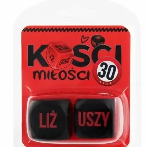 Kości Miłości 30 latka (czerwono-czarne)