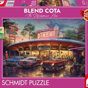 Puzzle 1000 PQ Blend Cota Amerykańska Restauracja 113968