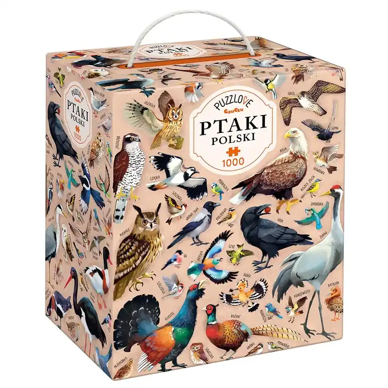 Puzzlove CzuCzu Ptaki Polski 1000el