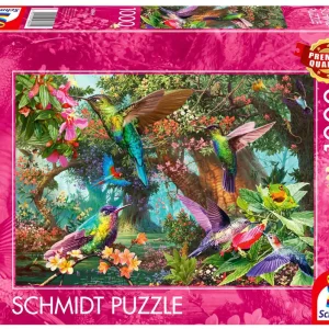 Puzzle 1000 PQ Kolorowe Kolibry 113388