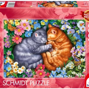 Puzzle 1000 PQ Aksamitne łapki 113682