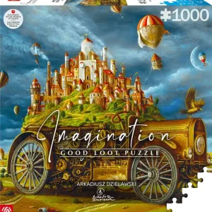 Puzzle 1000 Imagination Arkadiusz Dzielawski Wielka przeprowadzka