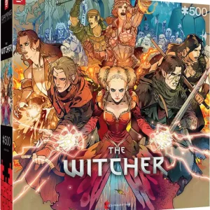 Puzzle 500 Gaming The Witcher Scoia'tael