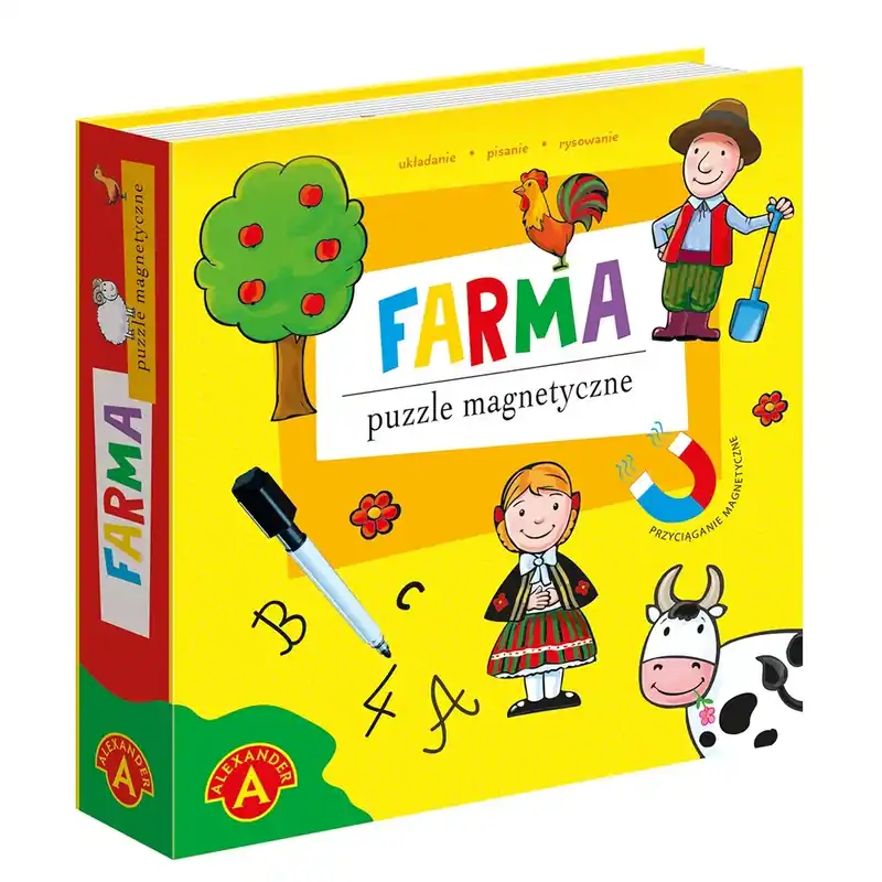 Puzzle Magnetyczne Farma