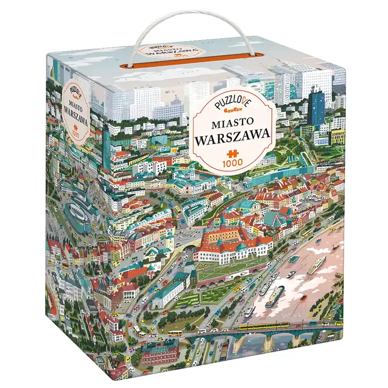 Puzzlove CzuCzu Miasto Warszawa 1000