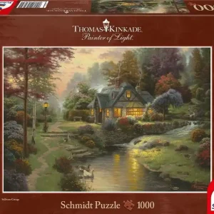 Puzzle 1000 PQ T. Kinkade Spokojny nastrój 105079