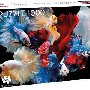 Puzzle 1000 Animals Fighting Fish
