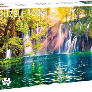 Puzzle 1000 Landscape Waterfalls Plitvice National Park