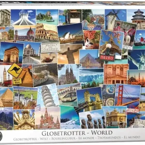 Puzzle 1000 Globetrotter World 6000-0751
