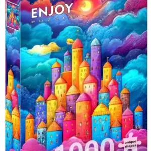 Puzzle 1000 Kolorowa forteca